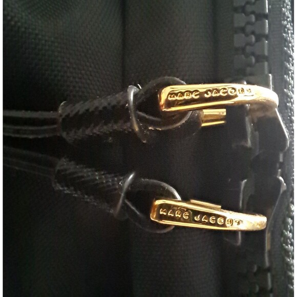 Marc Jacobs Black Nylon Backpack Bookbag College Gym School Carry-on Travel Bag main image 7